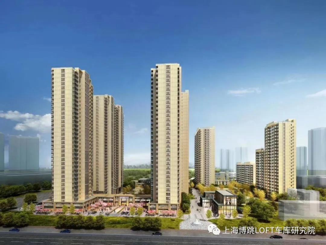 眉山采用了LOFT车库武汉当代集团春风十里项目现已结构封顶！